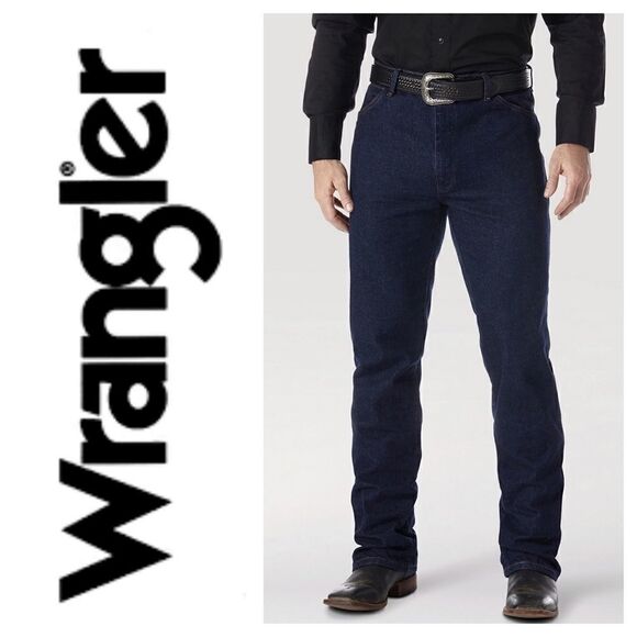 Wrangler Slinger Button Fly Slim Jeans - Picture 1 of 13